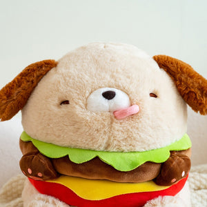 Beagle Burger Love Stuffed Animal Plush Toys-Stuffed Animals-Beagle, Home Decor, Stuffed Animal-5