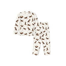 Load image into Gallery viewer, Beagle Pajamas for Women - XL Available - Beagles Doing Yoga-Pajamas-Apparel,Beagle,Dog Mom Gifts,Pajamas-8