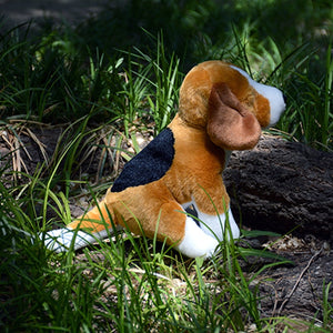 Beagle Love Stuffed Animal Plush Toy-Stuffed Animals-Beagle, Home Decor, Stuffed Animal-3