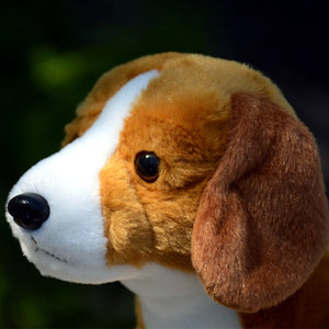 Beagle Love Stuffed Animal Plush Toy-Stuffed Animals-Beagle, Home Decor, Stuffed Animal-4