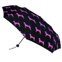 Load image into Gallery viewer, Beagle Neon Silhouette Umbrella-Daily Accessories-2