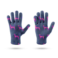 Load image into Gallery viewer, Beagle Neon Touch Screen Gloves-Accessories-Accessories, Dog Dad Gifts, Dog Mom Gifts, Gloves-6