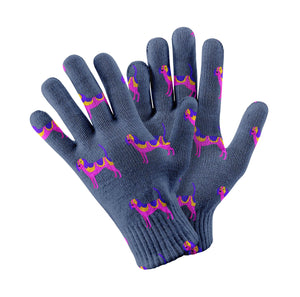 Beagle Neon Touch Screen Gloves-Accessories-Accessories, Dog Dad Gifts, Dog Mom Gifts, Gloves-7