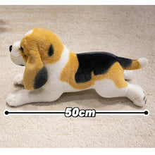 Load image into Gallery viewer, Beagle Plush Toy - Belly Flop Sploot Design-2