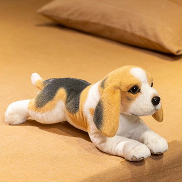 Beagle Plush Toy Belly Flop Sploot Design Beagle 50cm 360x