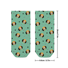 Load image into Gallery viewer, Beagle Socks - Ankle Length - Yes I Love Beagles-Accessories-Accessories,Beagle,Dog Dad Gifts,Socks-19