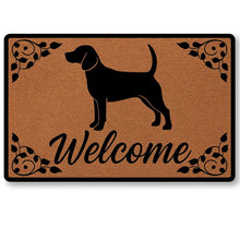 Load image into Gallery viewer, Warm Beagle Welcome Door Mat-Home Decor-Beagle,Doormat,Home Decor-6