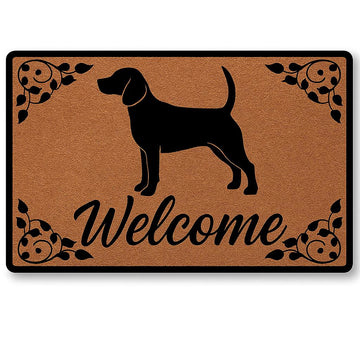 Beagle Welcome Door Mat 360x