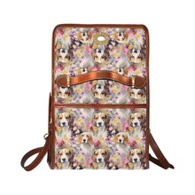 Load image into Gallery viewer, Beagles in a Whimsical Watercolor Wonderland Shoulder Bag Purse-Accessories-Accessories, Bags, Beagle, Purse-One Size-2