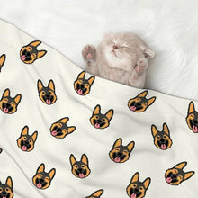 Load image into Gallery viewer, Beaming German Shepherd Love Blanket for Dog-Pet Furniture-20