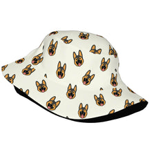 Load image into Gallery viewer, Beaming German Shepherd Love Bucket Hat-Hats &amp; Caps-Accessories,Dog Dad Gifts,Dog Mom Gifts,German Shepherd,Hats-34
