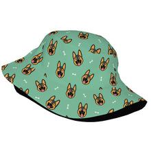 Load image into Gallery viewer, Beaming German Shepherd Love Bucket Hat-Hats &amp; Caps-Accessories,Dog Dad Gifts,Dog Mom Gifts,German Shepherd,Hats-42