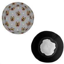 Load image into Gallery viewer, Beaming German Shepherd Love Bucket Hat-Hats &amp; Caps-Accessories,Dog Dad Gifts,Dog Mom Gifts,German Shepherd,Hats-4
