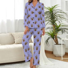 Load image into Gallery viewer, Beaming German Shepherd Love Pajamas Set for Women-25