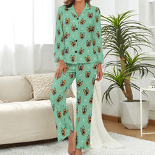 Load image into Gallery viewer, Beaming German Shepherd Love Pajamas Set for Women-22