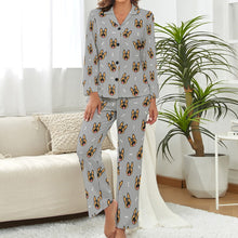 Load image into Gallery viewer, Beaming German Shepherd Love Pajamas Set for Women-31
