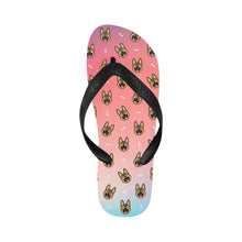 Load image into Gallery viewer, Beaming German Shepherd Love Unisex Slippers - 7 Gradients-14
