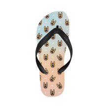 Load image into Gallery viewer, Beaming German Shepherd Love Unisex Slippers - 7 Gradients-CornflowerBlue8-S-10