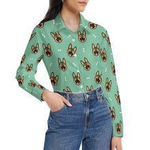 Load image into Gallery viewer, Beaming German Shepherd Love Women's Shirt-10
