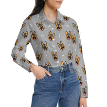 Load image into Gallery viewer, Beaming German Shepherd Love Women's Shirt-23