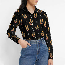 Load image into Gallery viewer, Beaming German Shepherd Love Women's Shirt-27