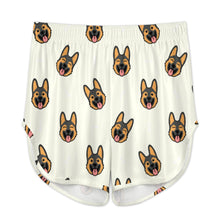 Load image into Gallery viewer, Beaming German Shepherd Women's Cami and Shorts Pajama Set-12
