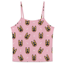 Load image into Gallery viewer, Beaming German Shepherd Women's Cami and Shorts Pajama Set-13