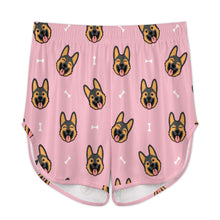 Load image into Gallery viewer, Beaming German Shepherd Women's Cami and Shorts Pajama Set-16