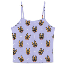 Load image into Gallery viewer, Beaming German Shepherd Women's Cami and Shorts Pajama Set-5