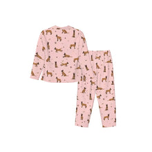 Load image into Gallery viewer, Belgian Malinois Pajamas for Women - XL Available - Yes I Love Fawn Belgian Malinois-Pajamas-Apparel,Boxer,Dog Mom Gifts,Pajamas-12