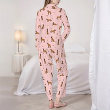 Load image into Gallery viewer, Belgian Malinois Pajamas for Women - XL Available - Yes I Love Fawn Belgian Malinois-Pajamas-Apparel,Boxer,Dog Mom Gifts,Pajamas-5