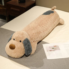 Load image into Gallery viewer, Belly Flop Basset Hound Love Giant Stuffed Animal Plush Toy Pillows-Stuffed Animals-Basset Hound,Dog Memorial Gifts,Stuffed Animal-Black and Brown-One Size-14