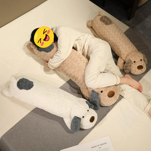 Belly Flop Basset Hound Love Giant Stuffed Animal Plush Toy Pillows-Stuffed Animals-Basset Hound,Dog Memorial Gifts,Stuffed Animal-1