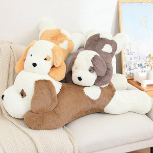 Belly Flop Basset Hound Love Huggable Stuffed Animal Plush Toys-Stuffed Animals-Basset Hound, Home Decor, Stuffed Animal-8