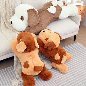 Belly Flop Basset Hound Love Huggable Stuffed Animal Plush Toys-Stuffed Animals-Basset Hound, Home Decor, Stuffed Animal-9