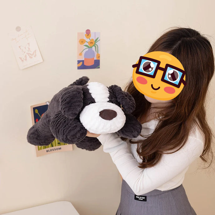 Belly Flop Border Collie Stuffed Animal Plush Toys-Stuffed Animals-Border Collie,Dog Memorial Gifts,Stuffed Animal-1