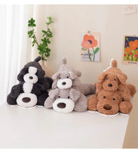 Load image into Gallery viewer, Belly Flop Border Collie Stuffed Animal Plush Toys-9