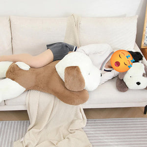 Belly Flop Brittany Love Huggable Stuffed Animal Plush Toys-Stuffed Animals-Brittany Spaniel, Home Decor, Stuffed Animal-9
