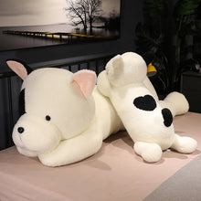 Load image into Gallery viewer, Belly Flop Moo Moo Pit Bull Large Stuffed Plush Pillow-Stuffed Animals-Pillows, Pit Bull, Stuffed Animal-White-90cm-2