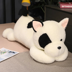 Belly Flop Moo Moo Pit Bull Large Stuffed Plush Pillow-Stuffed Animals-Pillows, Pit Bull, Stuffed Animal-White-90cm-7