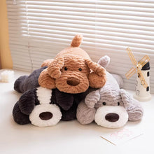 Load image into Gallery viewer, Belly Flop Pit Bull Stuffed Animal Plush Toys - 3 Coat Colors-Stuffed Animals-Dog Memorial Gifts,Pit Bull,Stuffed Animal-1