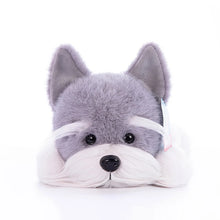 Load image into Gallery viewer, Belly Flop Schnauzer Stuffed Animal Plush Toys-Schnauzer-4