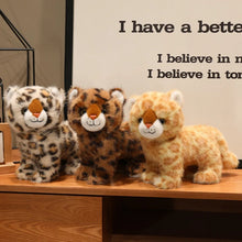 Load image into Gallery viewer, Bengal Cat Plush - Brown Spotted Tabby Coat - Little Leopard Kitten-29