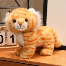Load image into Gallery viewer, Standing Tabby Orange and White Cat Plush Toy - Little Tiger Kitten-Stuffed Animals-Cat Memorial Gifts,Cats,Orange and White Cat,Stuffed Animal,Tabby Cat-9