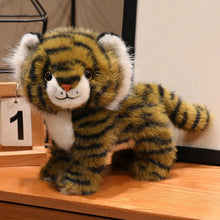Load image into Gallery viewer, Bengal Cat Plush - Tabby Coat - Little Tiger Kitten-yellow green Tiger-20cm-1