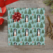 Load image into Gallery viewer, Bernese Mountain Dog Christmas Gift Wrapping Paper - 2 Rolls-Christmas Ornament-Bernese Mountain Dog,Christmas,Wrapping Paper-1