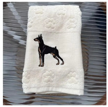 Load image into Gallery viewer, Bernese Mountain Dog Love Large Embroidered Cotton Towel-Home Decor-Bathroom Decor,Bernese Mountain Dog,Dog Mom Gifts,Home Decor,Towel-24