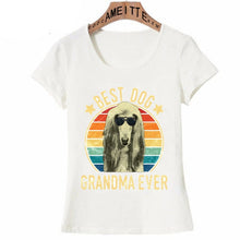 Load image into Gallery viewer, Best Afghan Hound Grandma Ever Womens T Shirt-Apparel-Afghan Hound, Apparel, Dogs, T Shirt, Z1-2