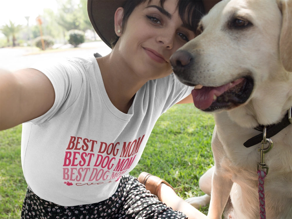 Girl and Dogs - Best dog mom ever (O)