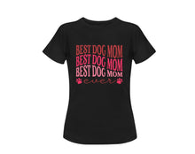Load image into Gallery viewer, Best Dog Mom Ever Women&#39;s T-Shirt-Apparel-Apparel, Dogs, Shirt, T Shirt-5